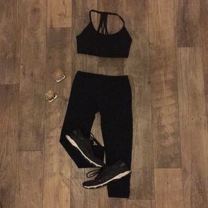 🖤 Zella black cropped leggings XS